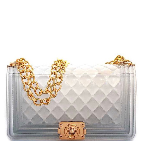 Semi Transparent Jelly Crossbody Purse - Picture 5 of 7